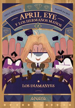 portada April Eye y los hermanos Manos 2. Los diamantes (in Spanish)