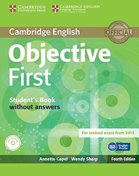 portada Objective First Student's Book Without Answers [With CDROM]