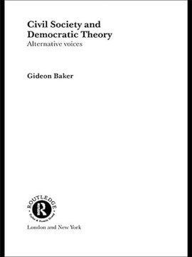 portada Civil Society and Democratic Theory: Alternative Voices (en Inglés)