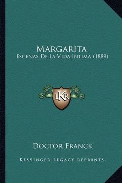 portada Margarita: Escenas de la Vida Intima (1889)