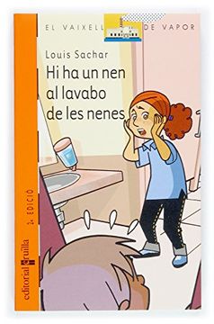 portada Hi ha un nen al lavabo de les nenes (Barco de Vapor Naranja) (en Catalá)