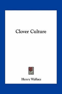 portada clover culture (en Inglés)