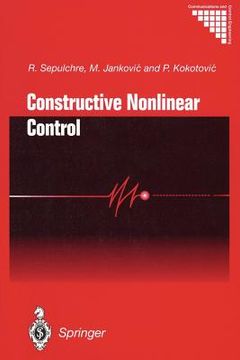 portada constructive nonlinear control (en Inglés)