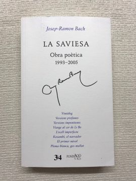 portada La Saviesa. Obra Poètica 1993-2005 