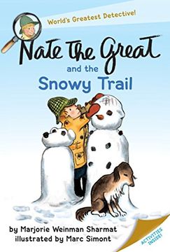 portada Nate the Great and the Snowy Trail (en Inglés)
