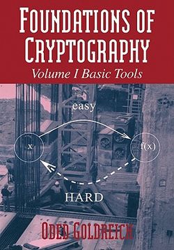 portada Foundations of Cryptography v1: Basic Tools v. 1 (en Inglés)