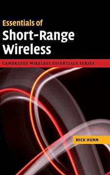 portada Essentials of Short-Range Wireless Hardback (The Cambridge Wireless Essentials Series) (en Inglés)