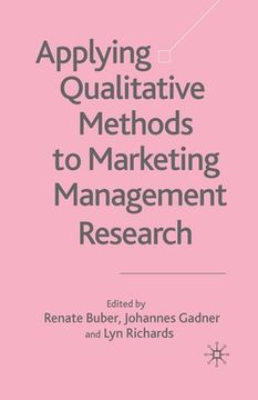 portada Applying Qualitative Methods to Marketing Management Research (in English)