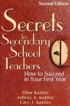 portada secrets for secondary school teachers: how to succeed in your first year (en Inglés)
