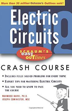 portada Schaum's Easy Outline of Electric Circuits (en Inglés)