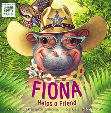 portada Fiona Helps a Friend (a Fiona the Hippo Book) (in English)