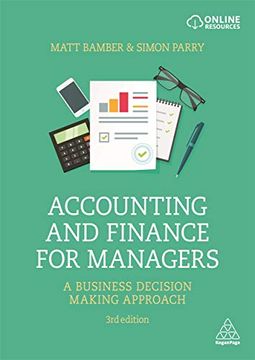portada Accounting and Finance for Managers: A Business Decision Making Approach