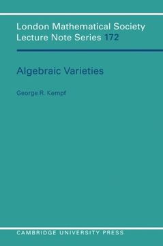 portada Algebraic Varieties Paperback (London Mathematical Society Lecture Note Series) (en Inglés)