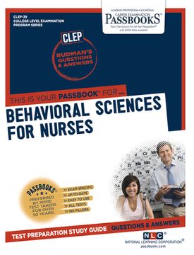 portada Behavioral Sciences for Nurses (Clep-39): Passbooks Study Guide Volume 39 (en Inglés)