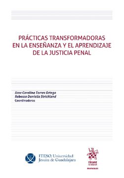 portada Prácticas Transformadoras en la Enseñanza y el Aprendizaje de la Justicia Penal