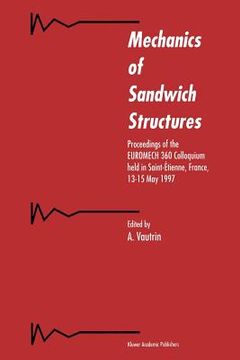 portada mechanics of sandwich structures (en Inglés)