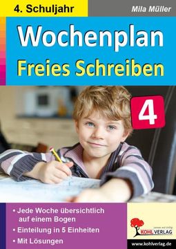 portada Wochenplan Freies Schreiben / Klasse 4 (en Alemán)
