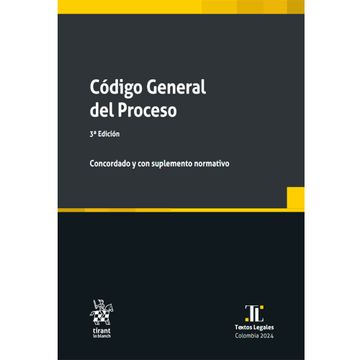portada Código General del Proceso 3ª Edición - 2024 (in Spanish)