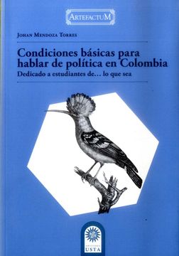 portada CONDICIONES BÁSICAS PARA HABLAR DE POLÍTICA EN COLOMBIA