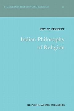 portada indian philosophy of religion (in English)
