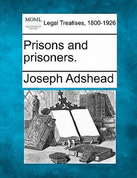 portada prisons and prisoners. (en Inglés)