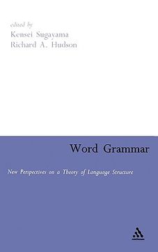 portada word grammar: new perspectives on a theory of language structure (en Inglés)