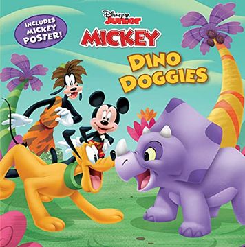 portada Mickey Mouse Funhouse Dino Doggies (en Inglés)