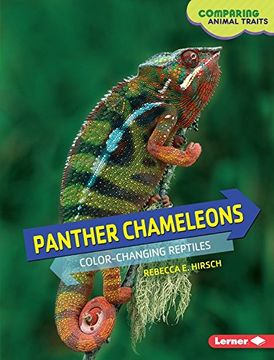 portada Panther Chameleons: Color-Changing Reptiles (Comparing Animal Traits)