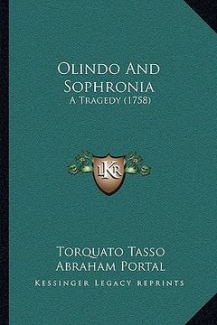 portada olindo and sophronia: a tragedy (1758) (in English)