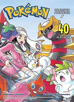 portada Pokémon - die Ersten Abenteuer: Bd. 40: Platinum (en Alemán)