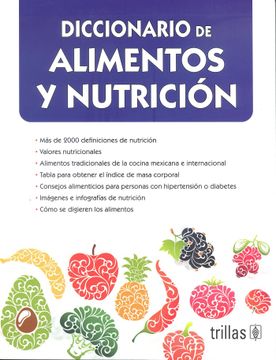 portada Diccionario de Alimentos y Nutrición