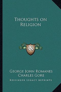 portada thoughts on religion (in English)