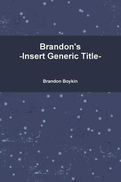 portada Brandon's -Insert Generic Title- (in English)