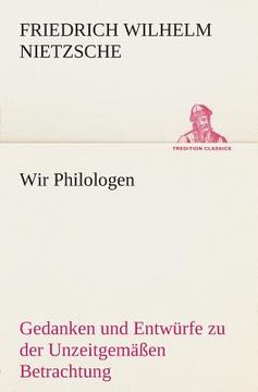 portada Wir Philologen (en Alemán)
