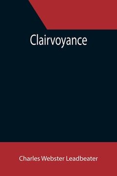 portada Clairvoyance (in English)