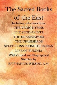 portada The Sacred Books of the East (en Inglés)
