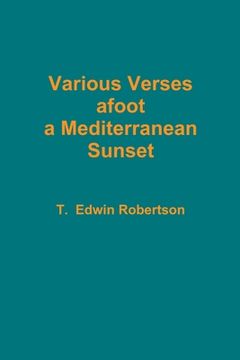 portada Various Verses afoot a Mediterranean Sunset (en Inglés)