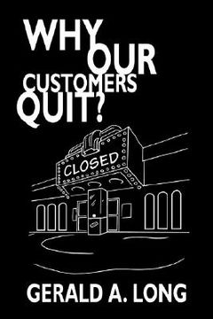 portada why our customers quit? (in English)