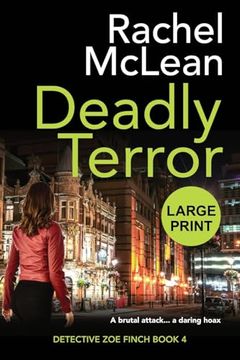 portada Deadly Terror (Large Print) (en Inglés)