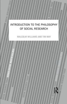 portada An Introduction to the Philosophy of Social Research (en Inglés)