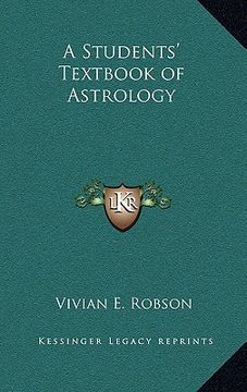 portada a students' textbook of astrology (in English)