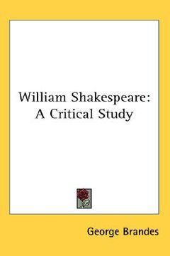 portada william shakespeare: a critical study