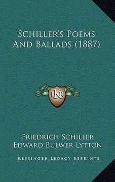 portada schiller's poems and ballads (1887) (in English)