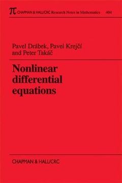 portada nonlinear differential equations (en Inglés)