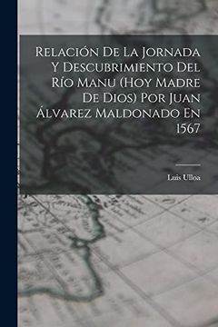 portada Relación de la Jornada y Descubrimiento del río Manu (in Spanish)