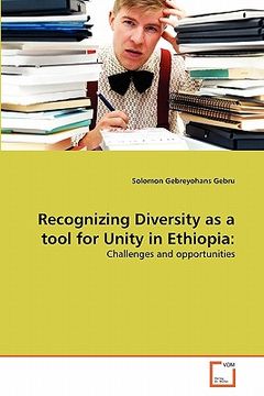 portada recognizing diversity as a tool for unity in ethiopia (en Inglés)