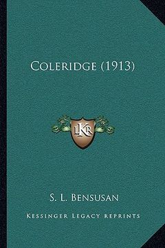 portada coleridge (1913) (en Inglés)