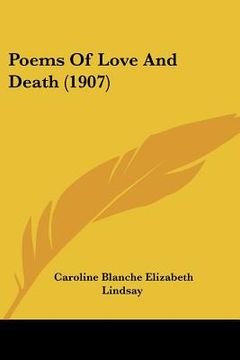 portada poems of love and death (1907) (in English)
