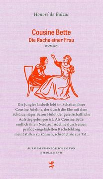 portada Cousine Bette: Die Rache Einer Frau (Französische Bibliothek) (en Alemán)