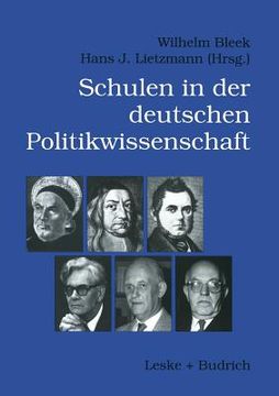 portada Schulen Der Deutschen Politikwissenschaft